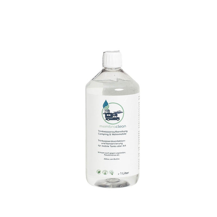 1 Liter membraclean Trinkwasseraufbereitung Camping & Wohnmobile - membraclean-shop.de