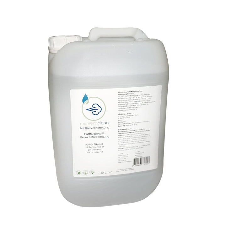 10 Liter membraclean AIR Kaltvernebelung moderne Hygiene (Konzentrat) - membraclean-shop.de