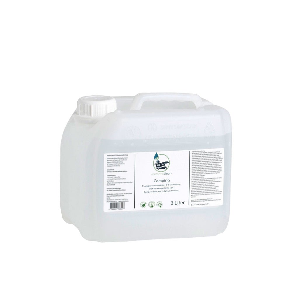 3 Liter membraclean Trinkwasseraufbereitung Camping & Wohnmobile - membraclean-shop.de