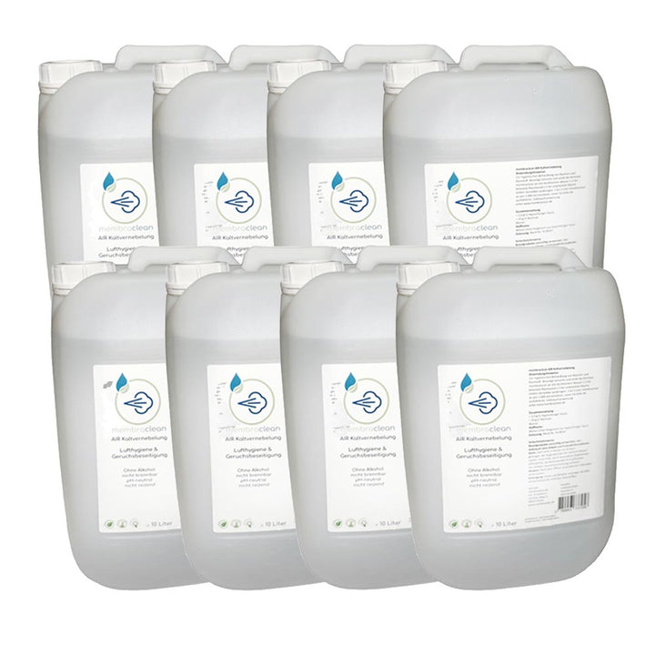 8x 10 Liter membraclean AIR Kaltvernebelung moderne Hygiene (Konzentrat) - membraclean-shop.de